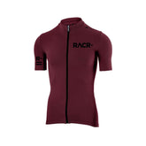 Maglia bordeaux tecnica da ciclismo